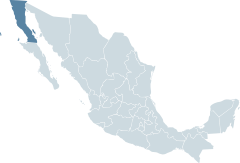 Baja California Mapa
