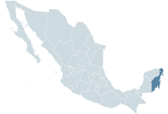 Quintana Roo Mapa