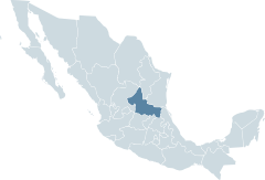 San Luis Potosí Mapa
