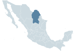 Coahuila de Zaragoza Mapa